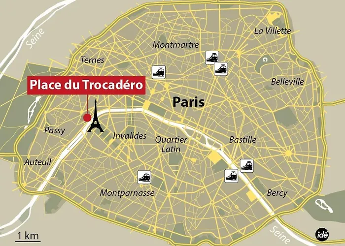 Apartment New Trocadero - Eiffel Tower *